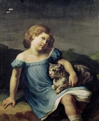 Portrait de Louise Vernet enfant, 1818-19